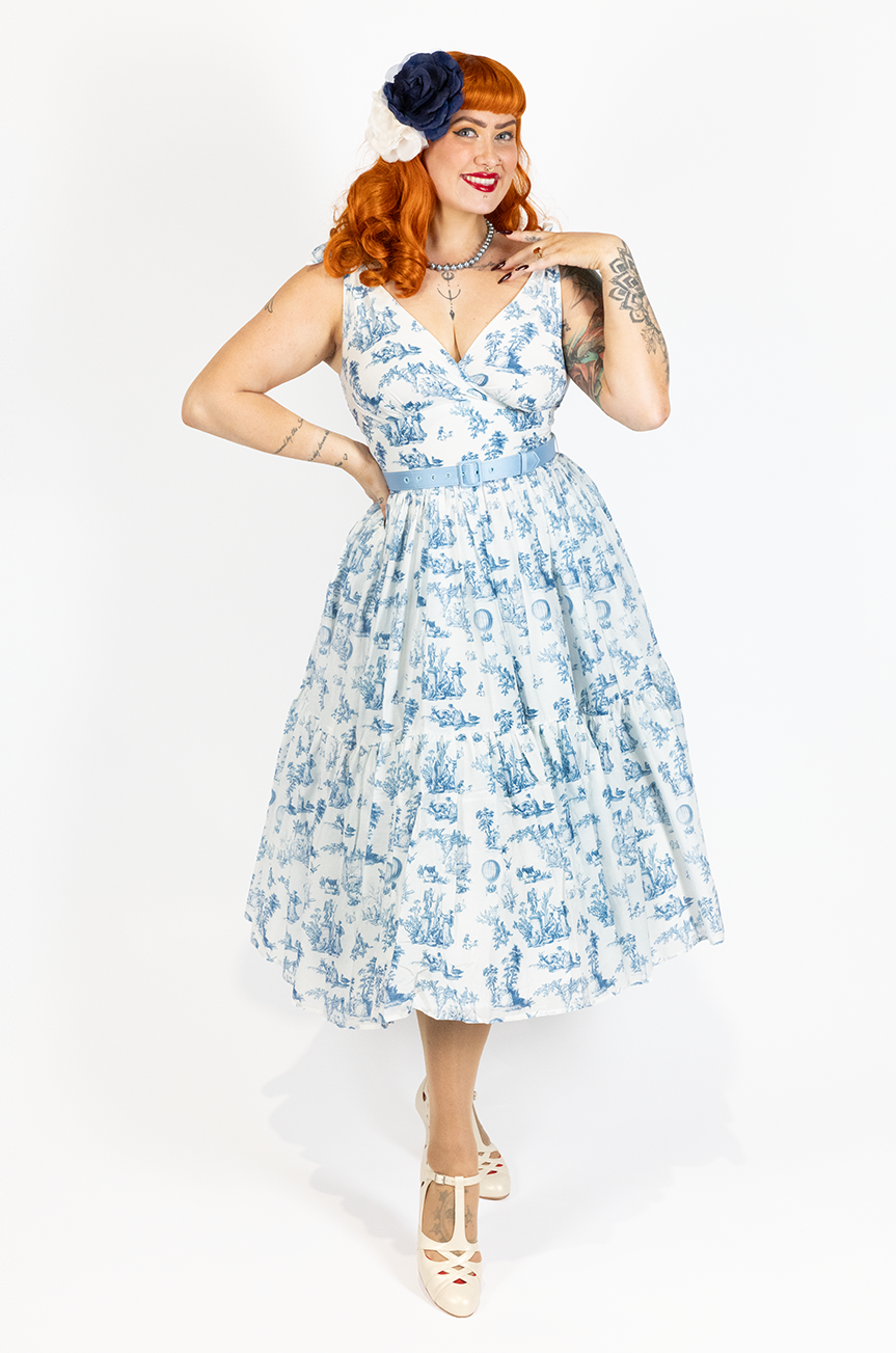 Provence Belted Dress 