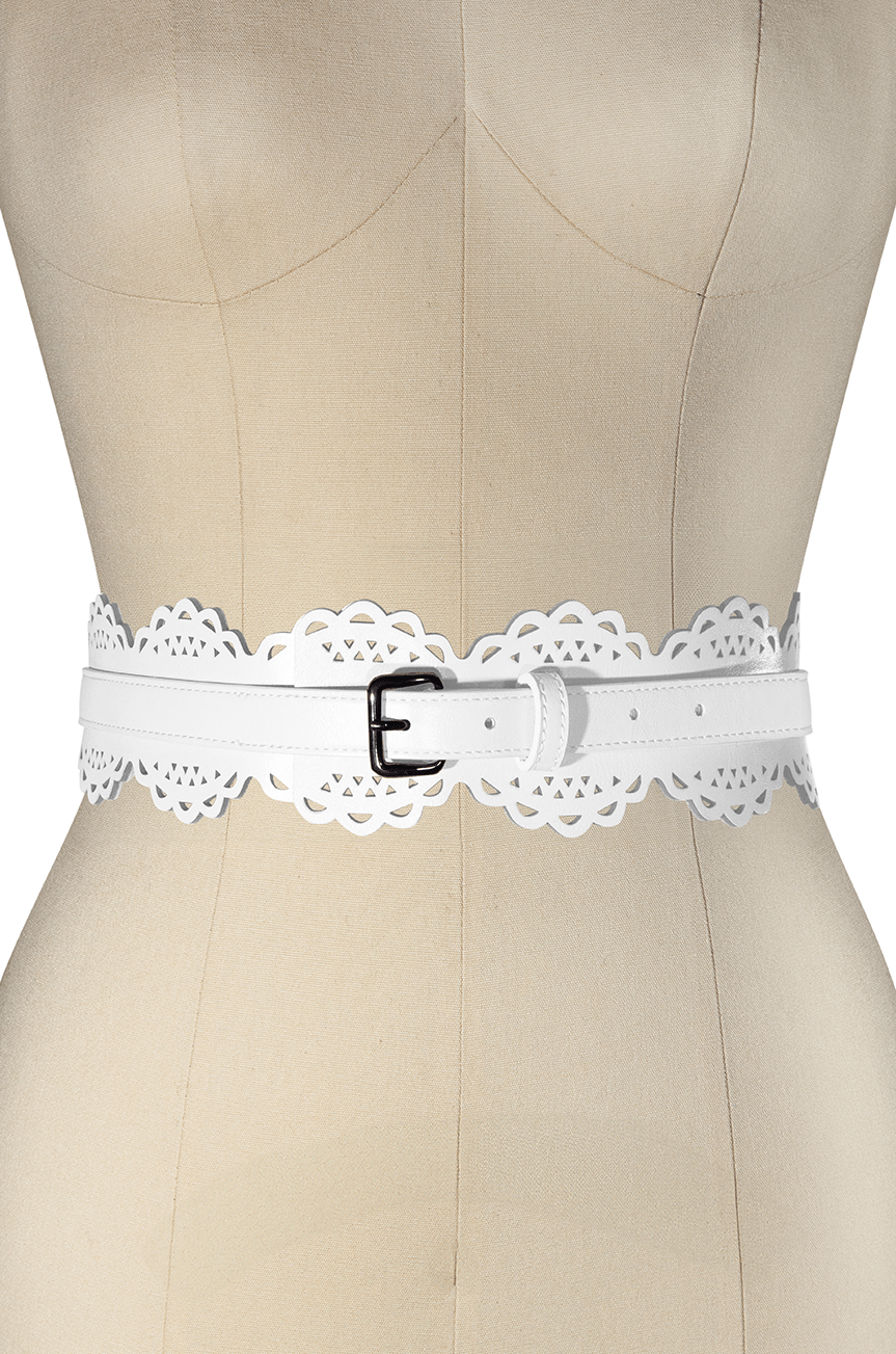 Amelie Belt (White)