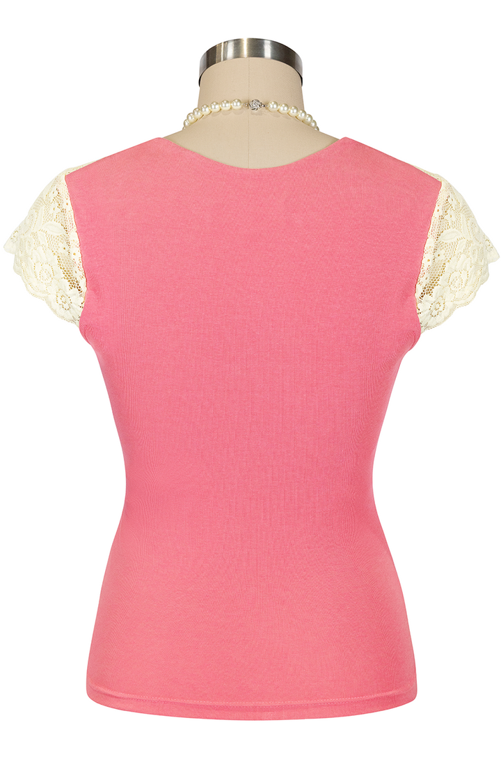 Birdsong Jersey Top (Pink)