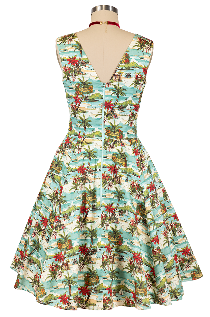 Tiki Island Dress