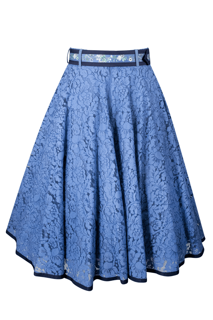 La Luna Circle Lace Skirt - Kitten D'Amour