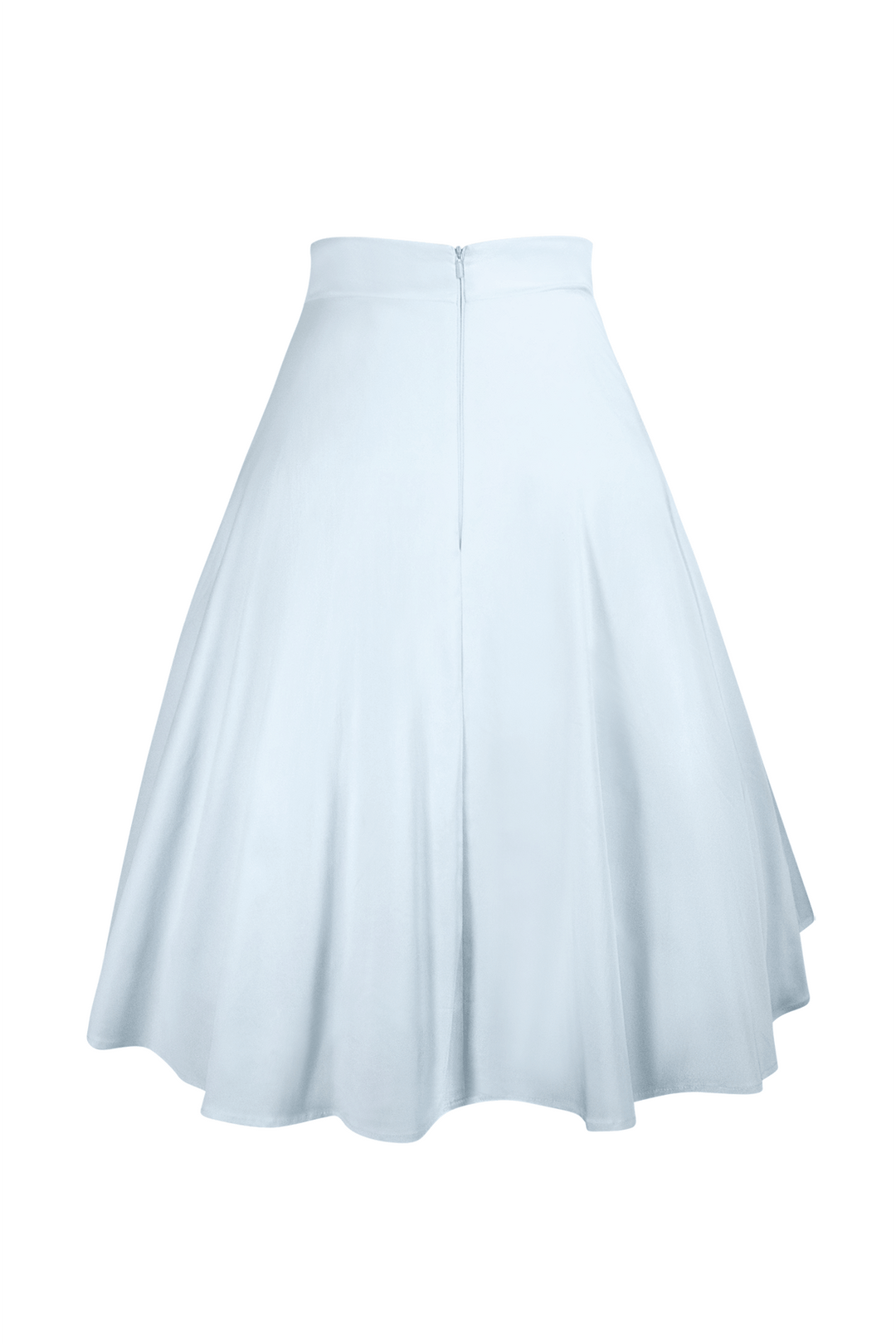 Tea Rose Classic Full Skirt (Blue) - Kitten D'Amour