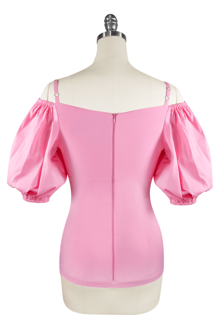 French Vacation Classic Top (Pink) - Kitten D'Amour