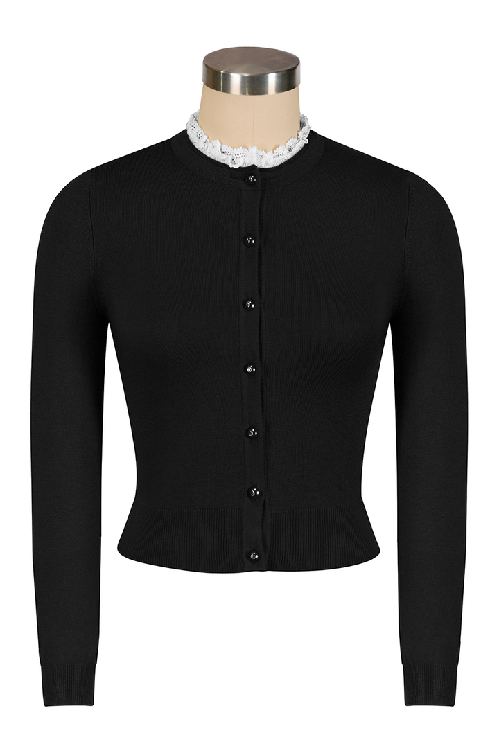 Belle Boheme Cardigan (Black)