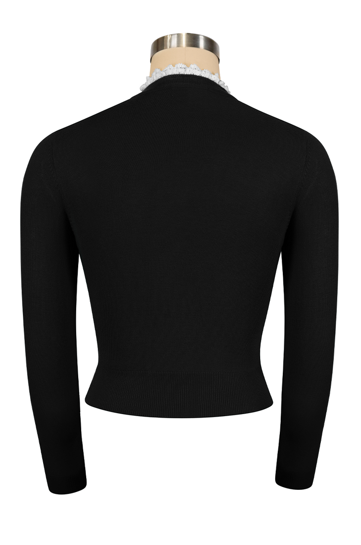 Belle Boheme Cardigan (Black)