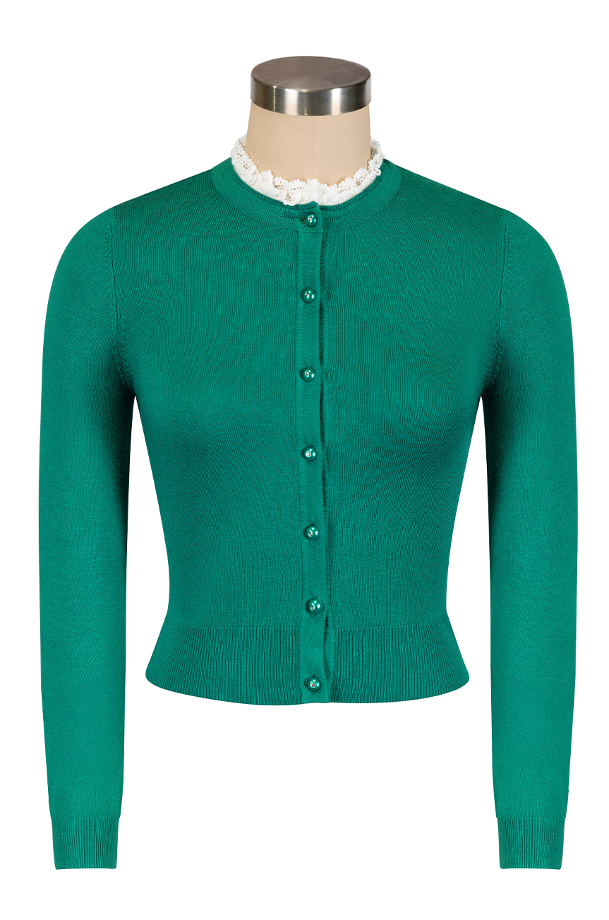 Belle Boheme Cardigan (Green)