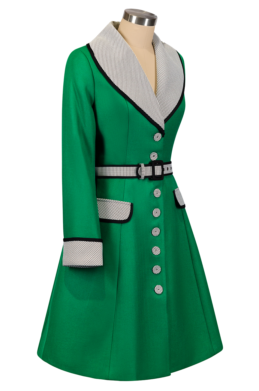 Belle Boheme Coat (Green)