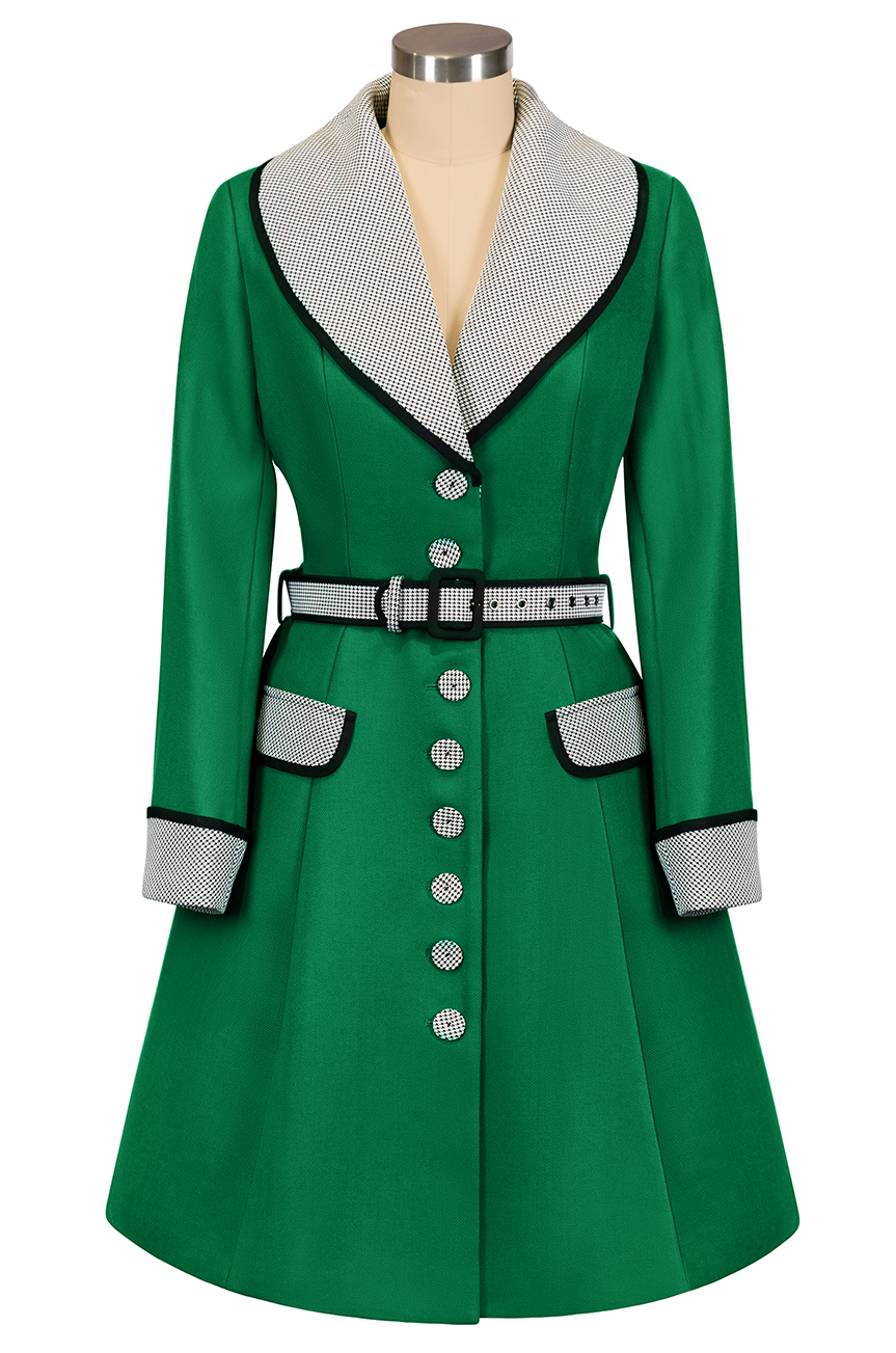 Belle Boheme Coat (Green)