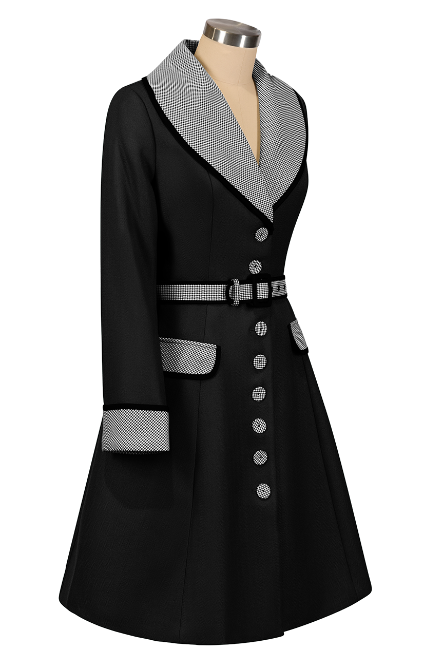 Belle Boheme Coat (Black)