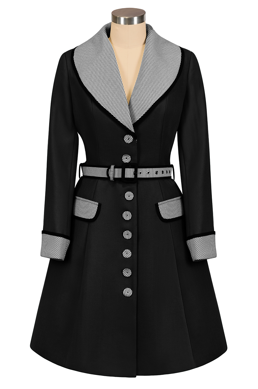 Belle Boheme Coat (Black)
