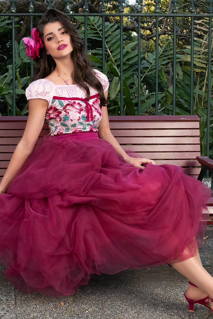 La Vita Romantica Birdsnest Skirt