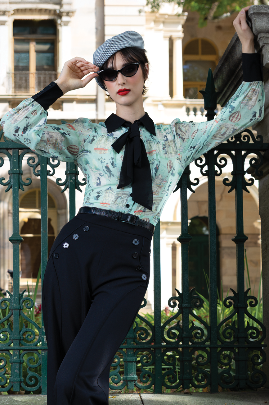 Belle Boheme LeftBank Blouse