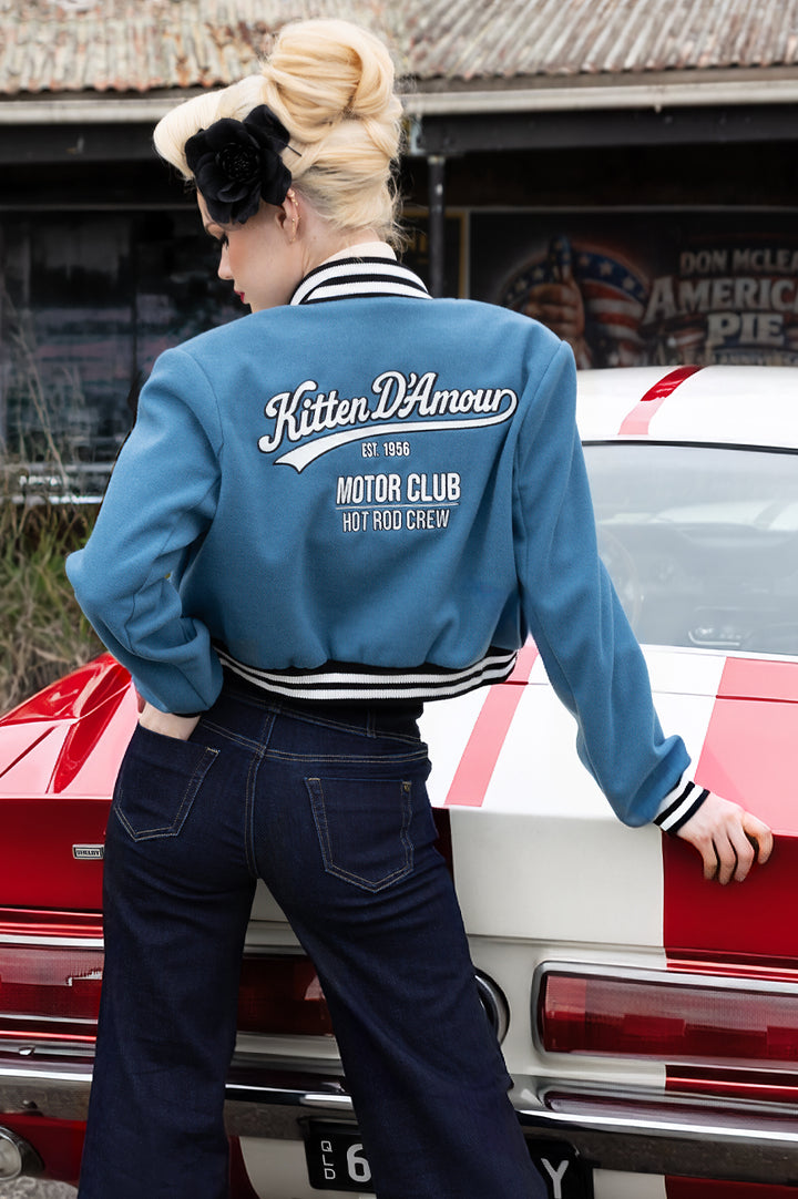 Car Club Jacket (Blue)