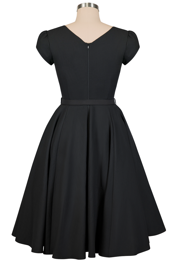 Office Affair Button Front Dress