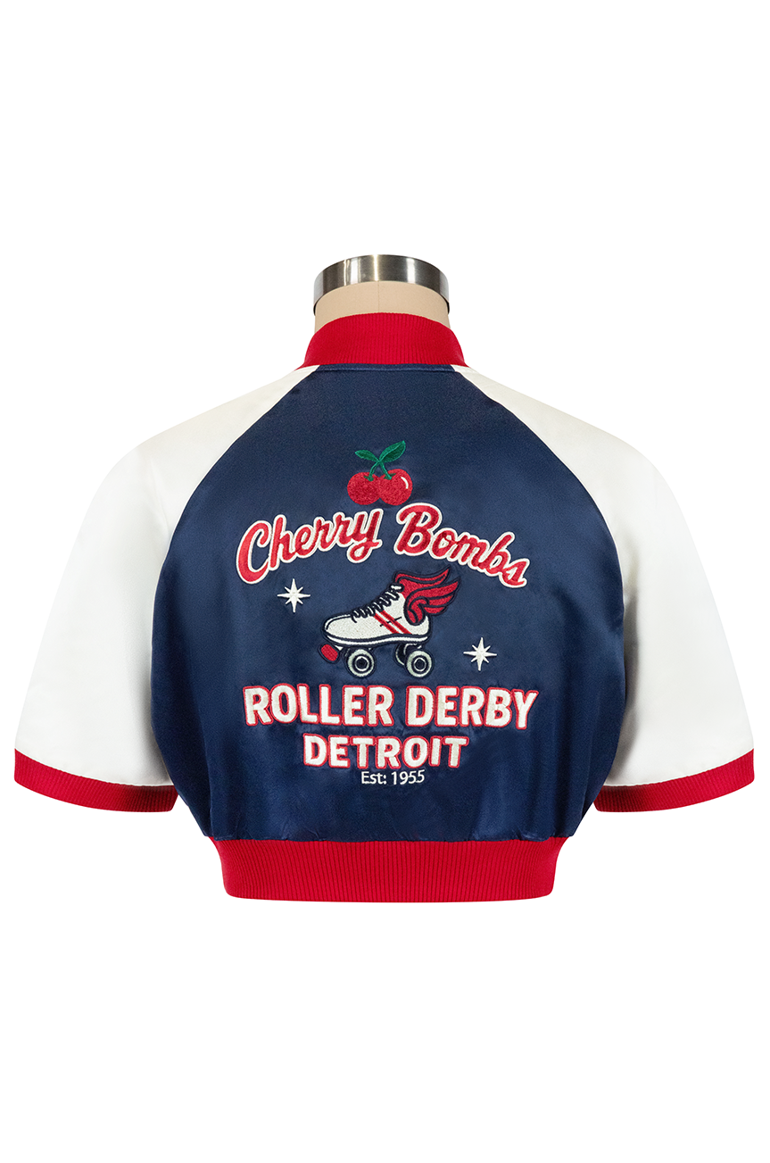 Cherry Bomb Crop Jacket