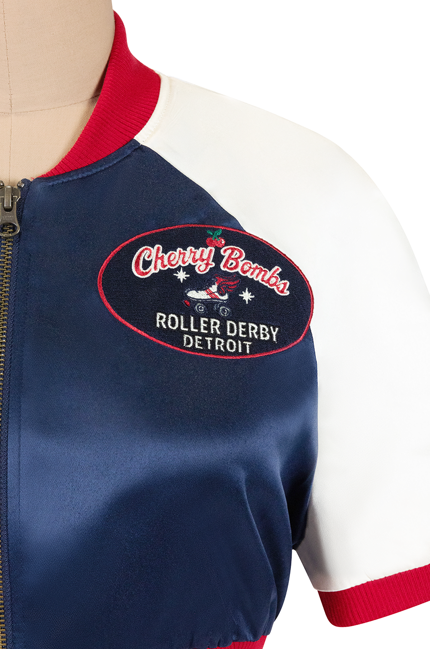 Cherry Bomb Crop Jacket