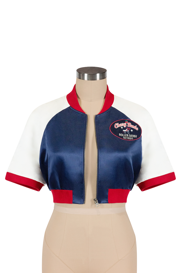 Cherry Bomb Crop Jacket