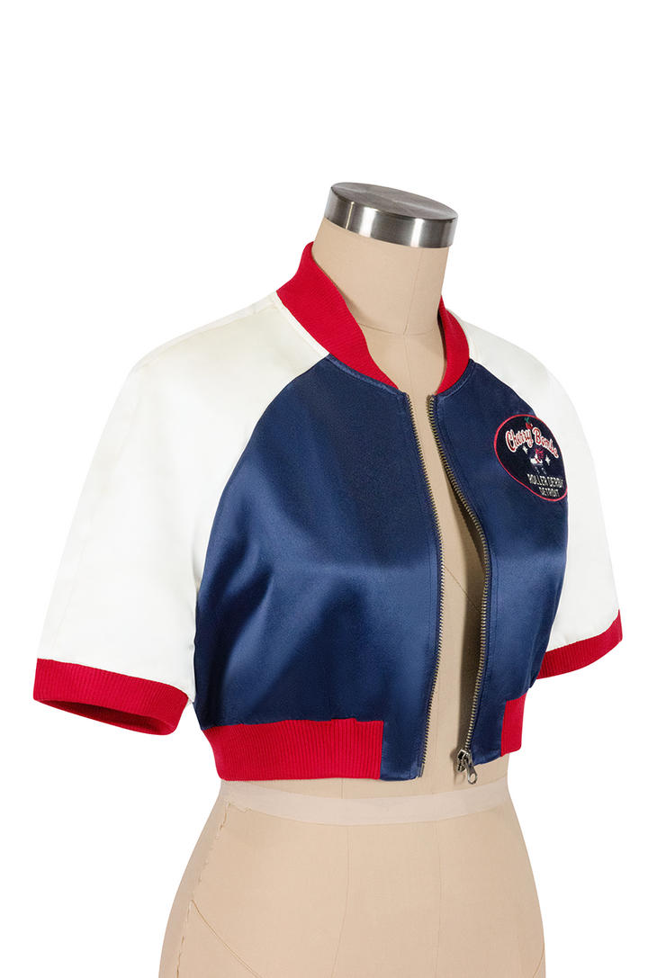 Cherry Bomb Crop Jacket