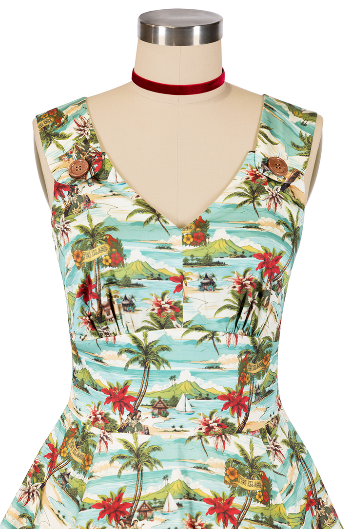 Tiki Island Dress