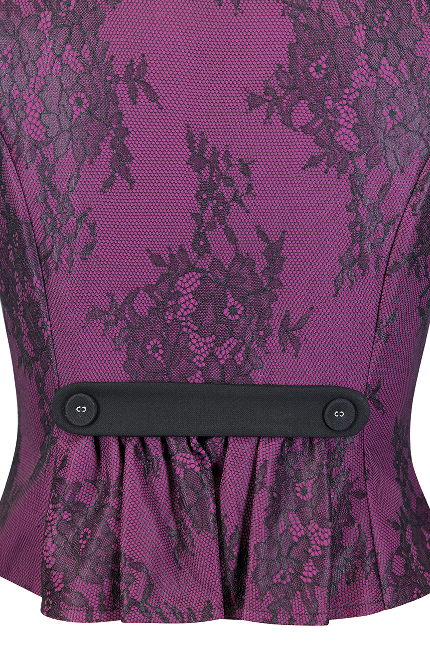 Office Affair Lace Vest
