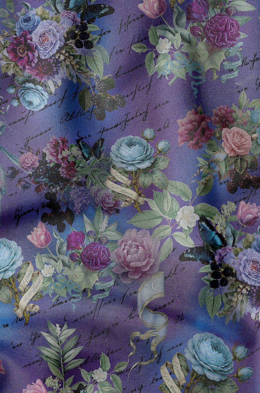 Mon Amour Pinstripe Cape Coat