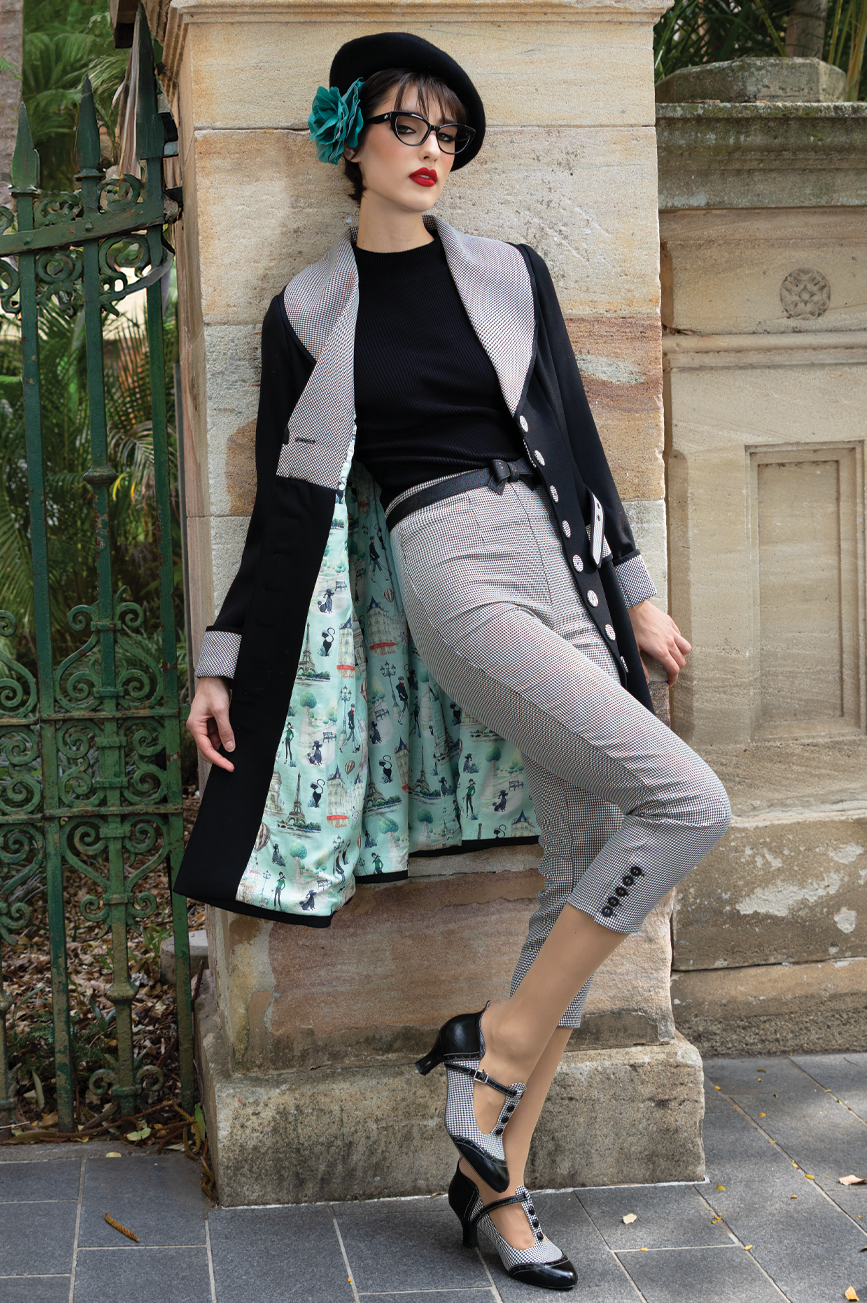 Belle Boheme Coat (Black)