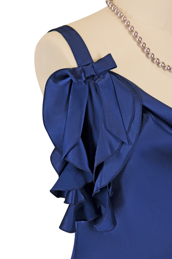 Mon Amour Cowl Top (Navy)