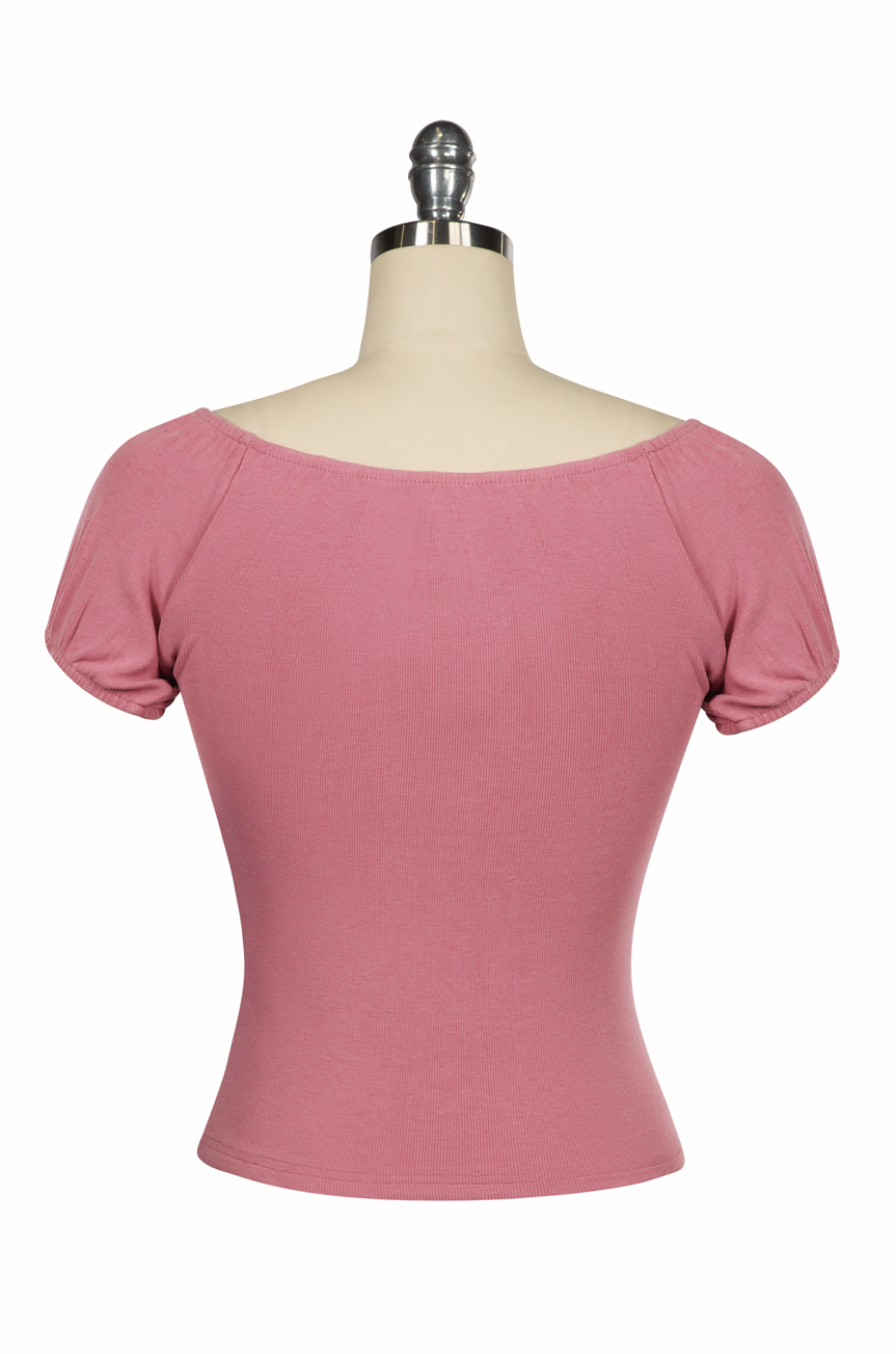 D'Amour Follies Juliette Top (Pink)