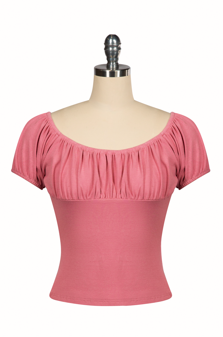 D'Amour Follies Juliette Top (Pink)