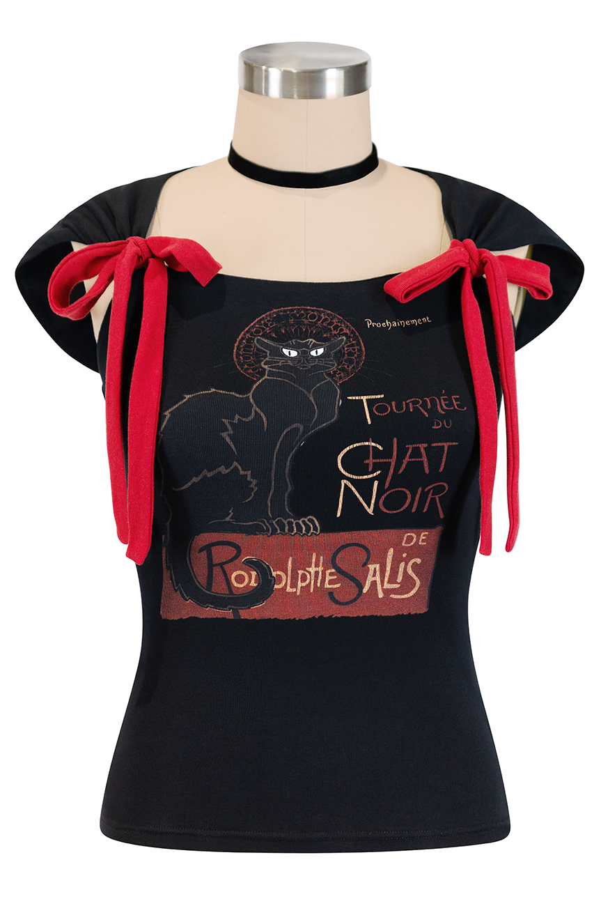 Chat Noir T-Shirt (Black)