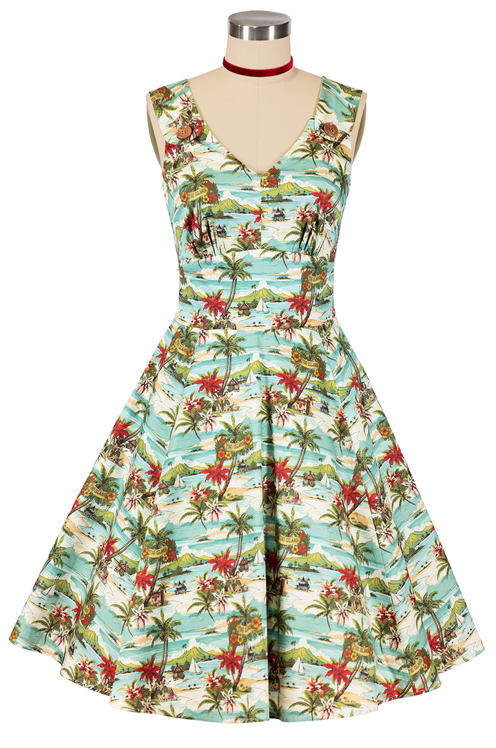 Tiki Island Dress