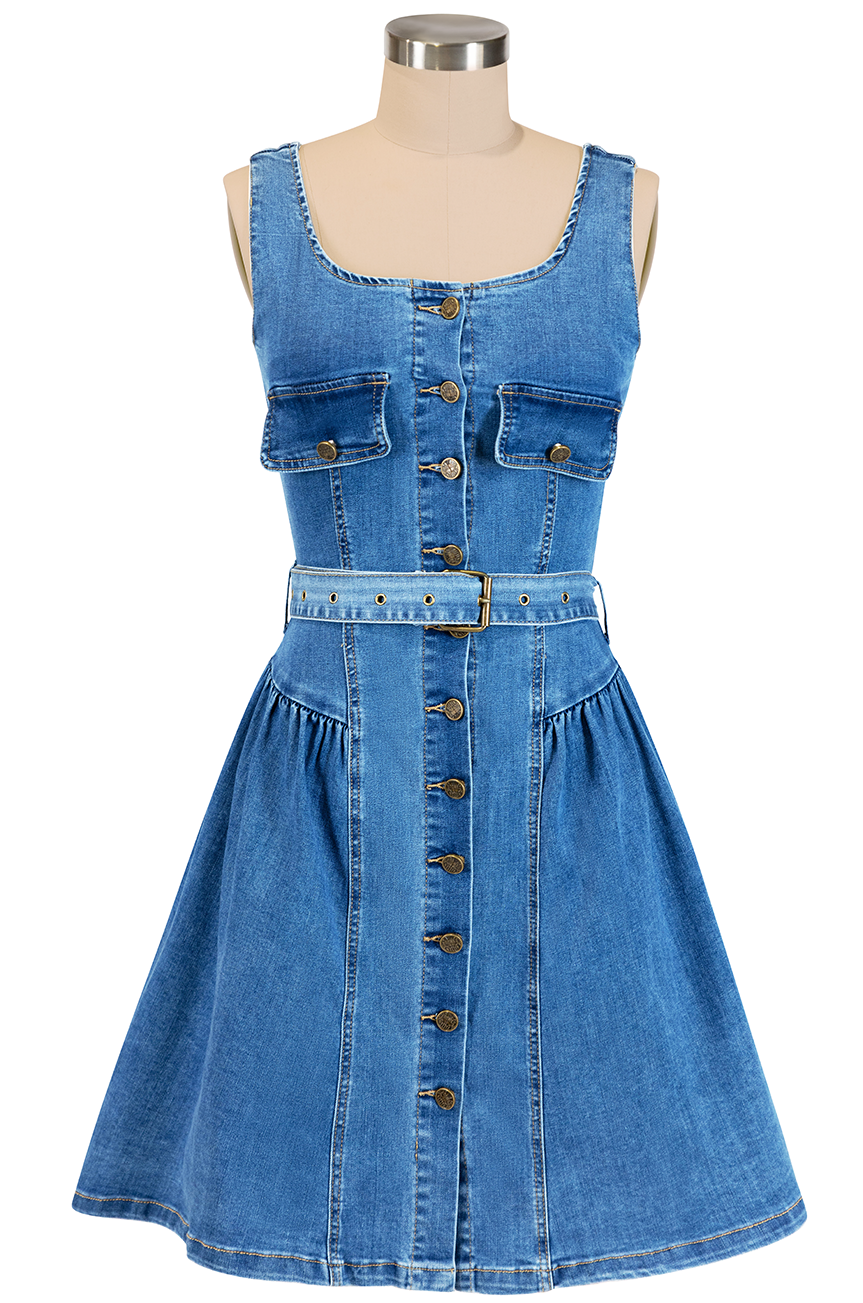 Miami Denim Dress