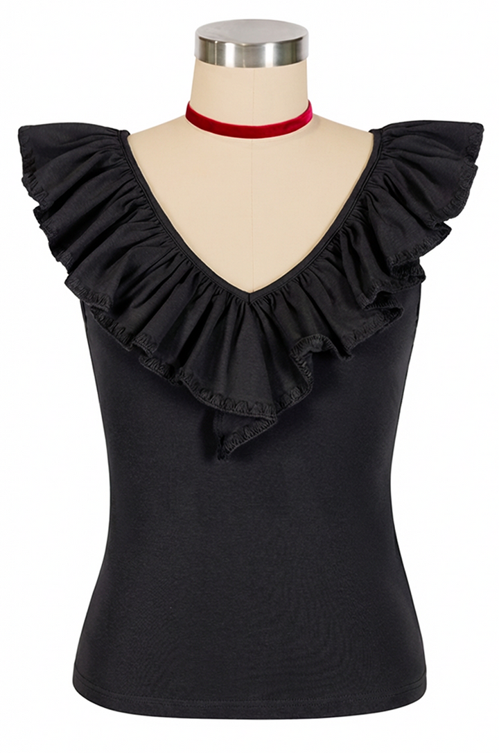 Tiki Island Classic Top (Black)