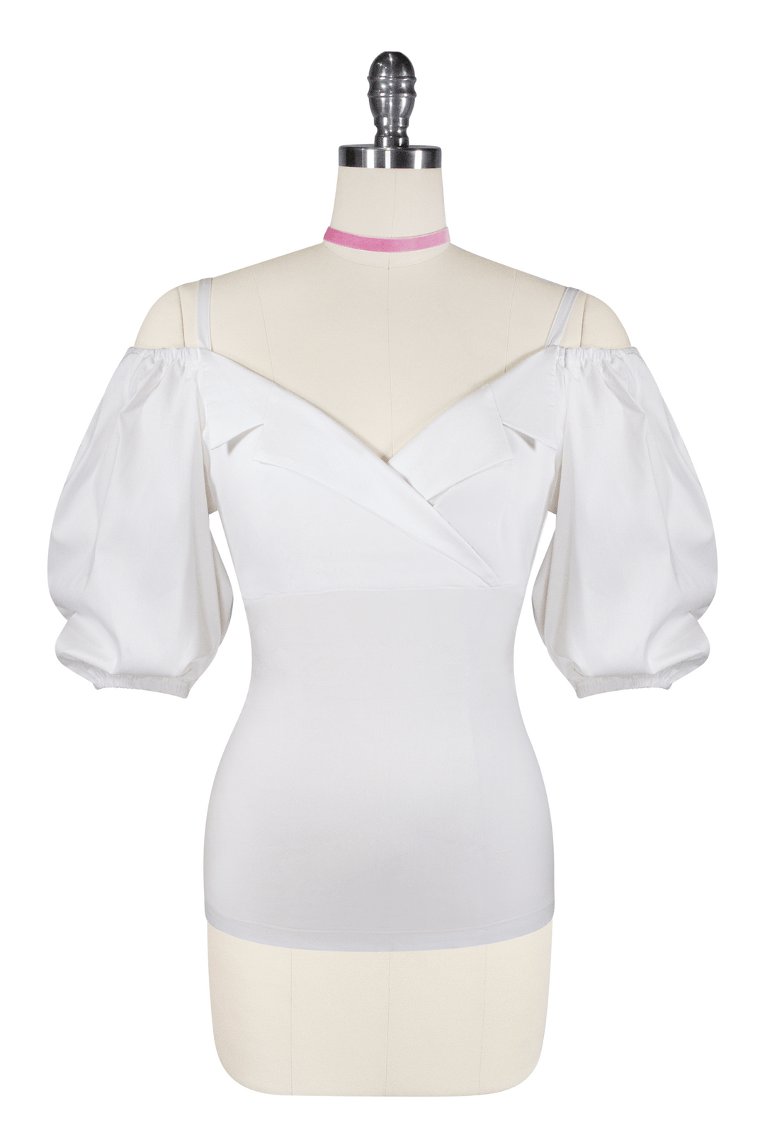 French Vacation Classic Top (Off White) - Kitten D'Amour