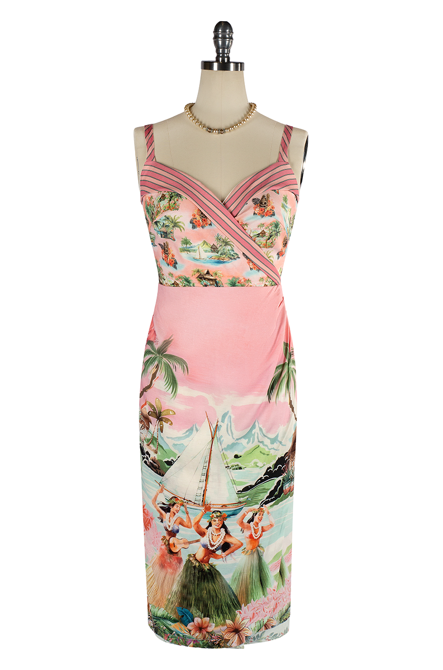 South Pacific Wiggle Dress