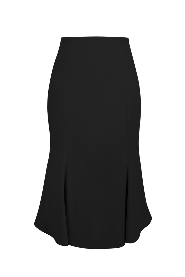 Cotton Tail Soiree Classic Skirt (Black) - Kitten D'Amour