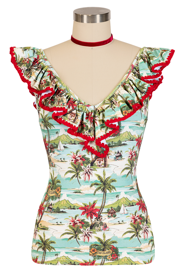 Tiki Island Classic Top (Print)