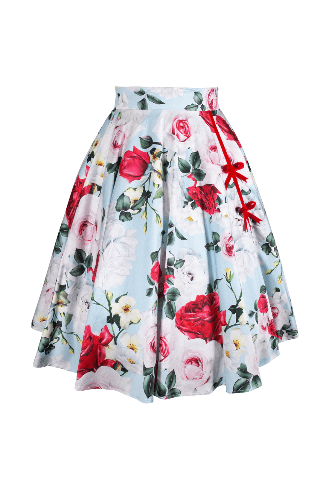 Tea Rose Full Skirt - Kitten D'Amour