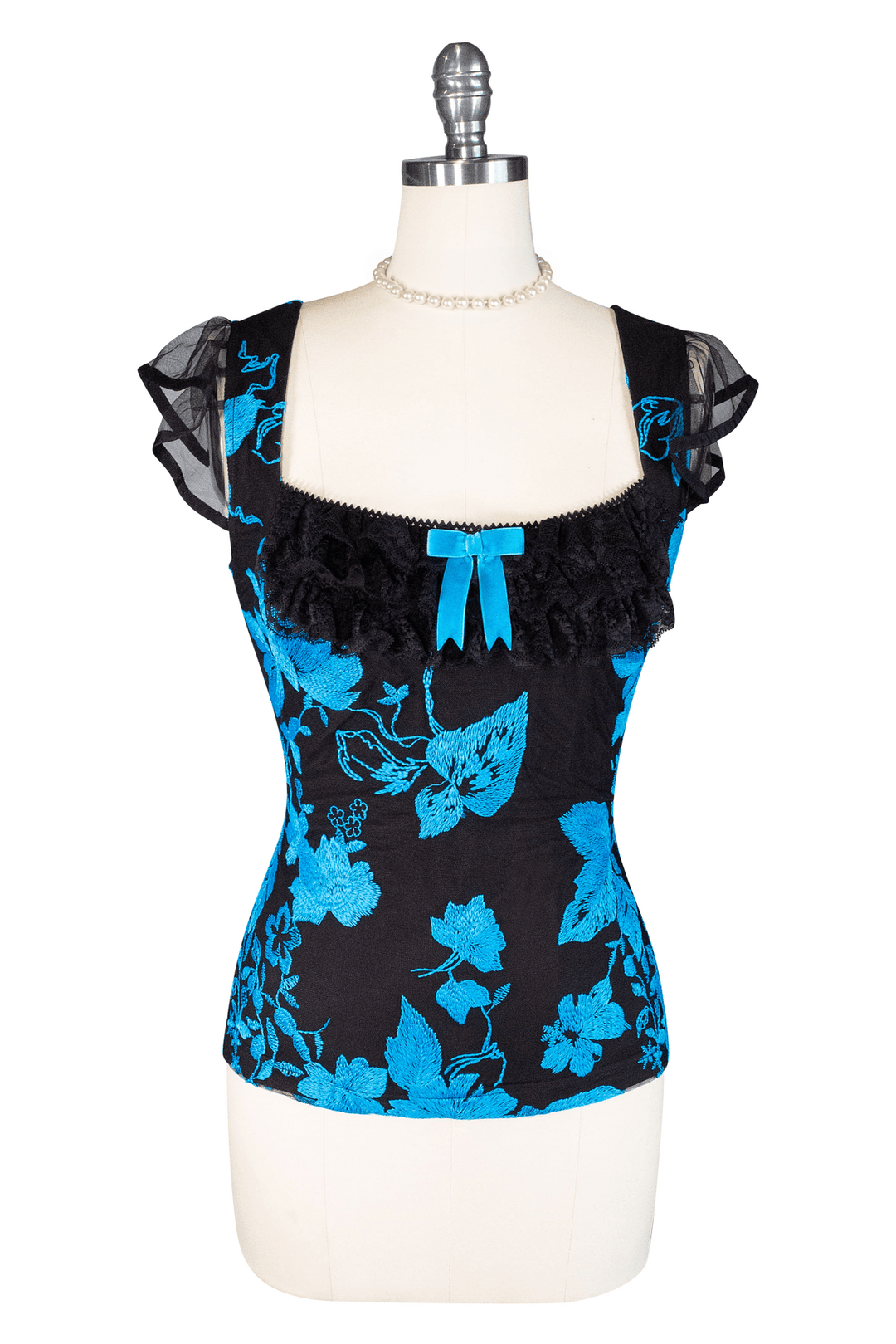 Heiress Ruffle Bustier - Kitten D'Amour