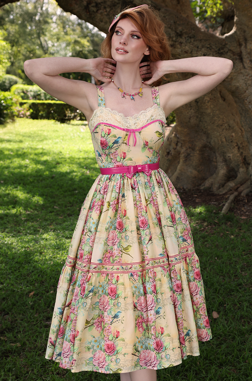 Birdsong Tea Dress