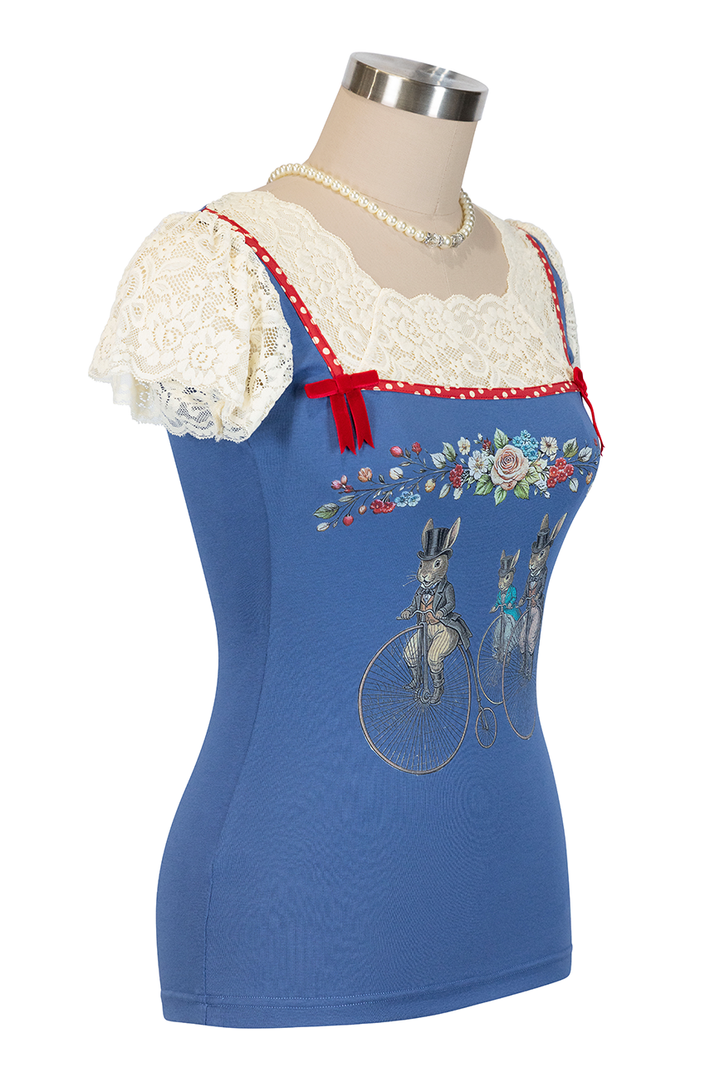 Harptree Village T-Shirt (Blue)