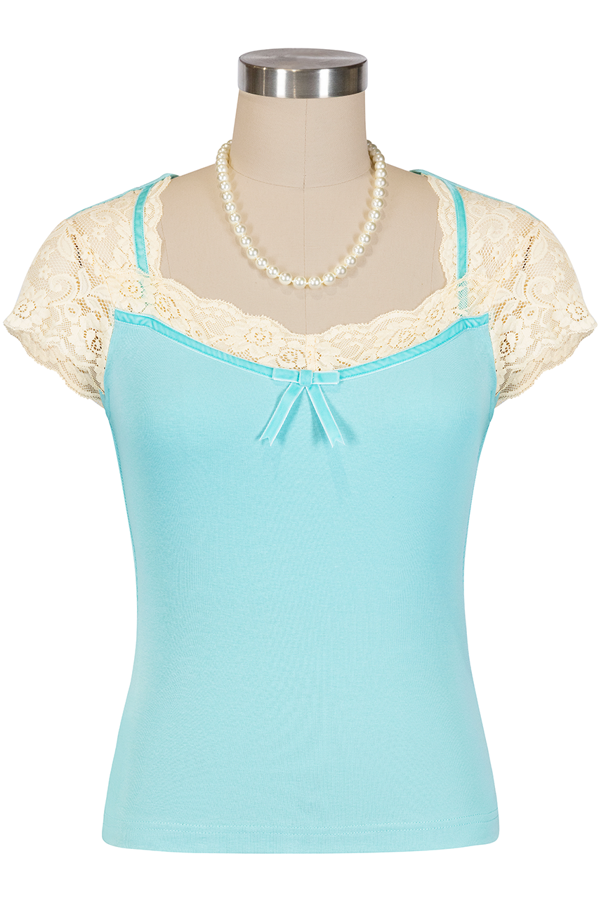 Birdsong Jersey Top (Blue)