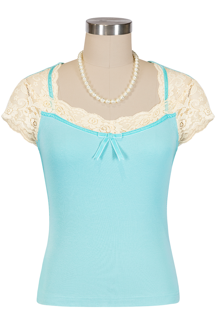Birdsong Jersey Top (Blue)