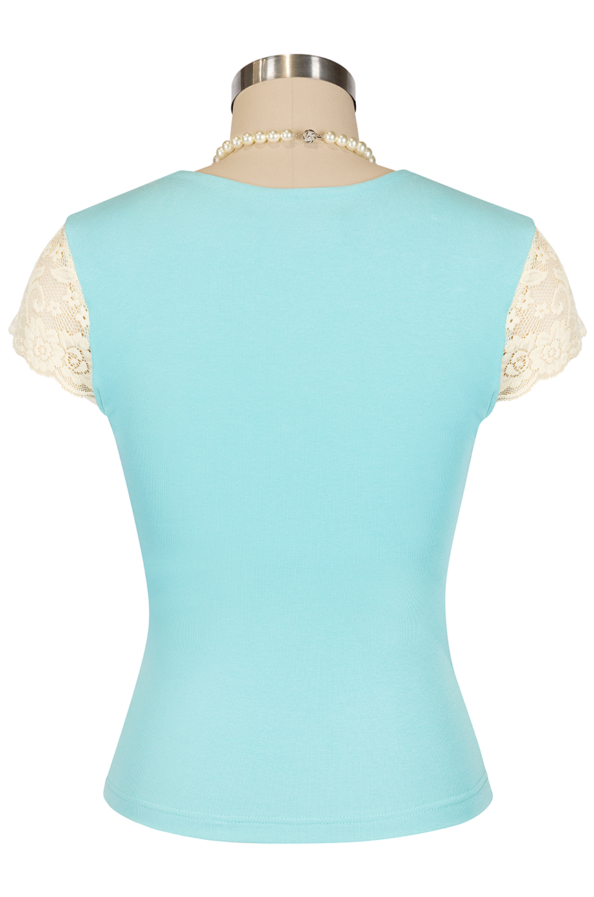 Birdsong Jersey Top (Blue)