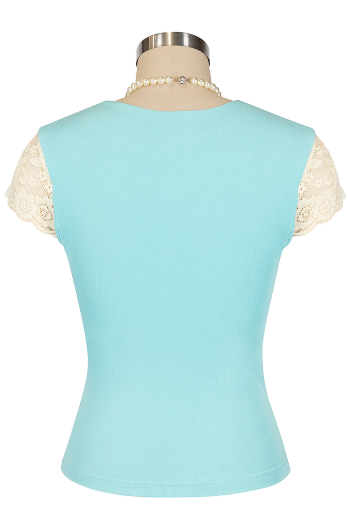 Birdsong Jersey Top (Blue)