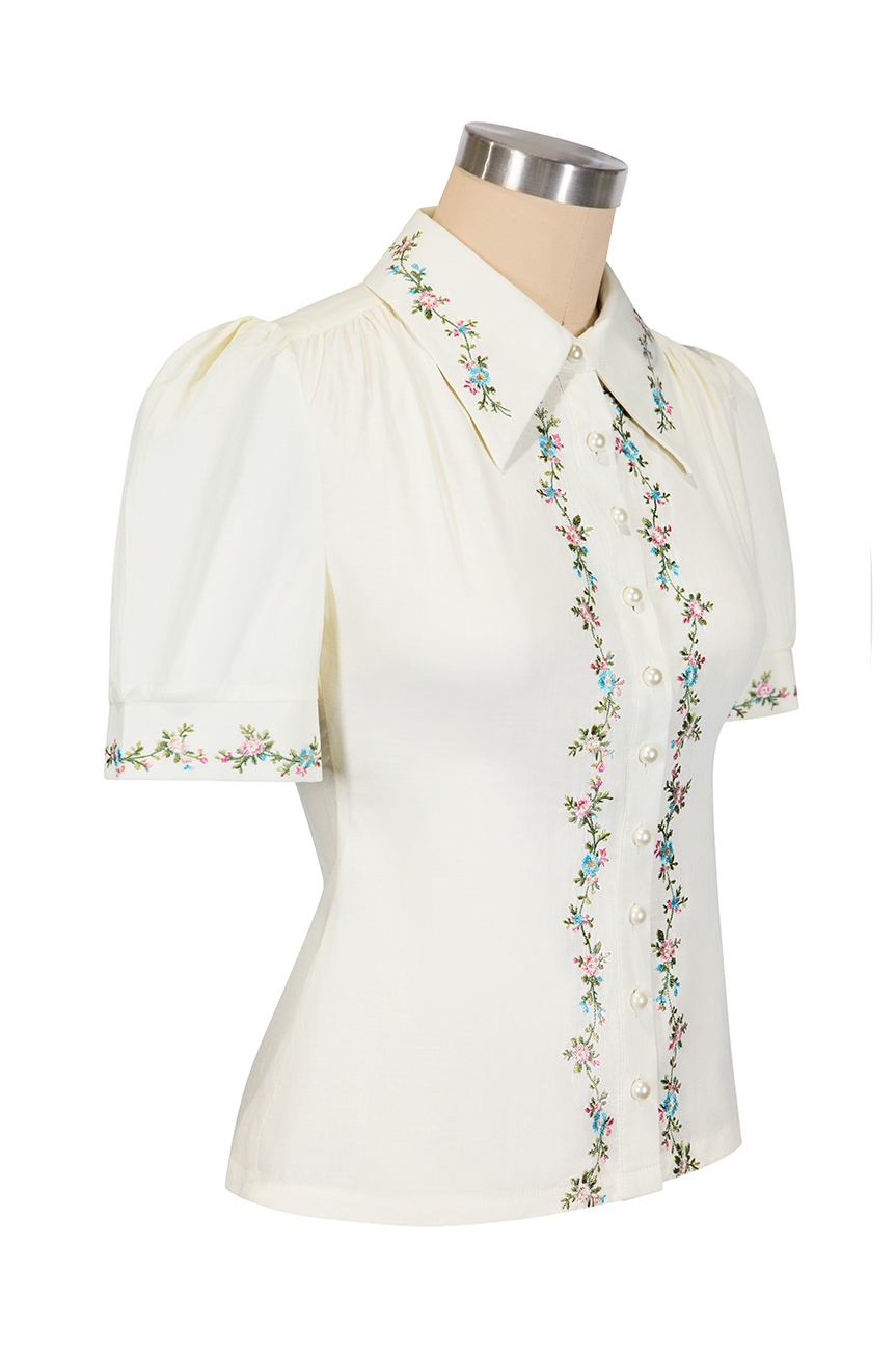 Keepsake Embroidered Blouse