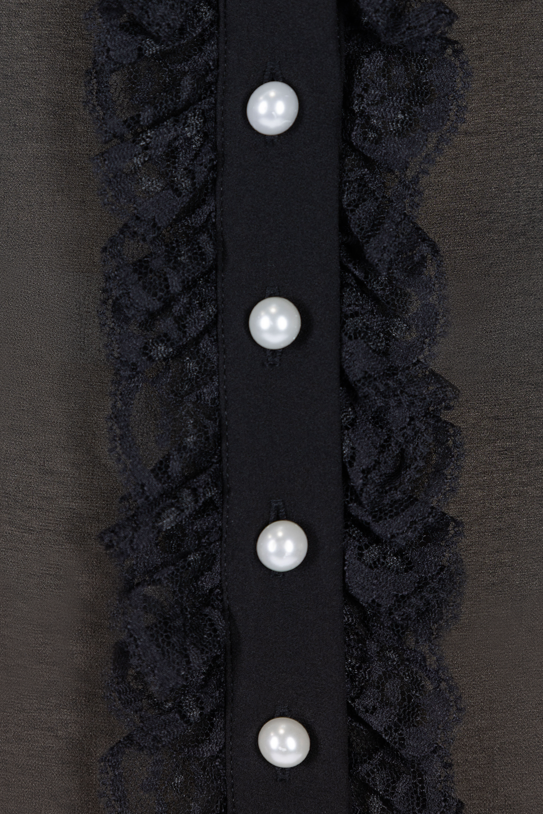 Kitten Noir Blouse (Black)