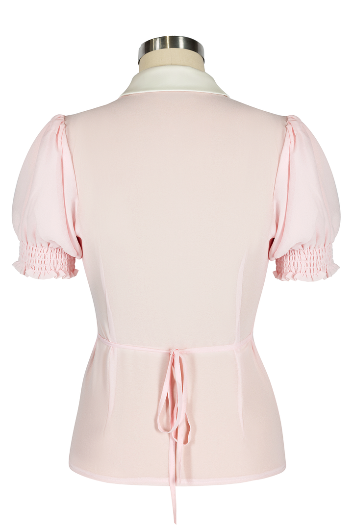 Kitten Noir Blouse (Pink)