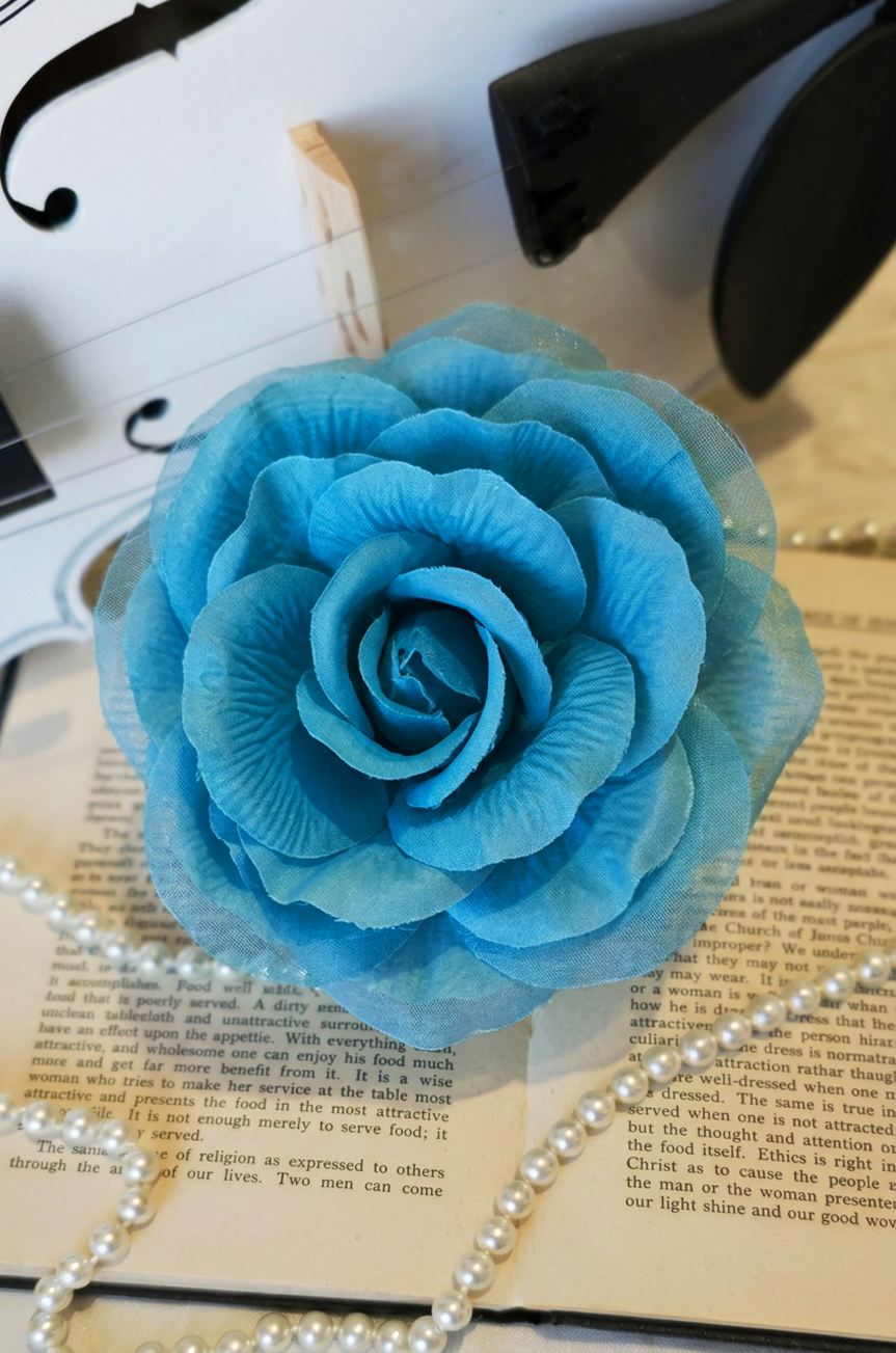 La Fleur Follies Brooch Hair Clip (Mon Amour)
