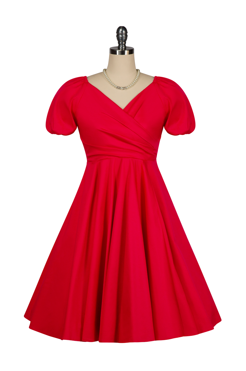 D'Amour Love Note Dress (Red)